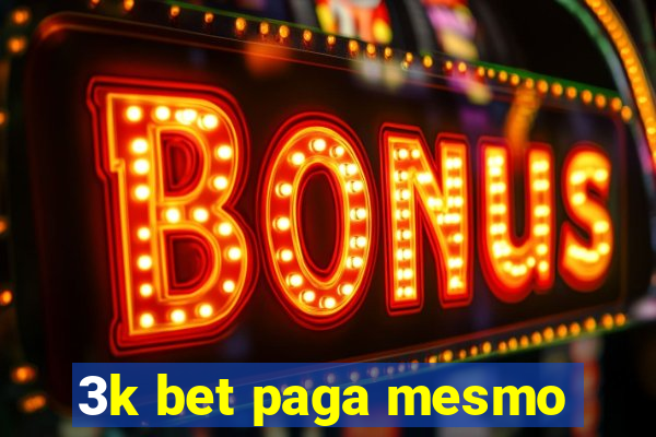 3k bet paga mesmo