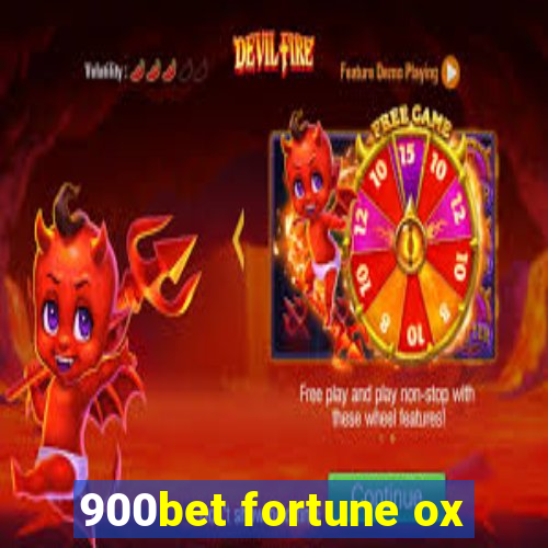 900bet fortune ox