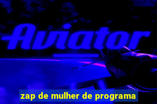 zap de mulher de programa