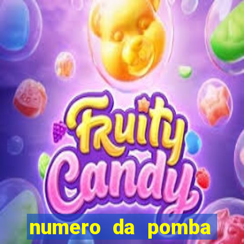 numero da pomba jogo do bicho