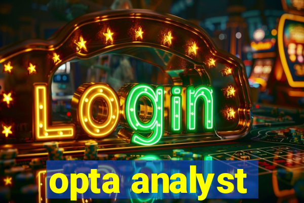 opta analyst