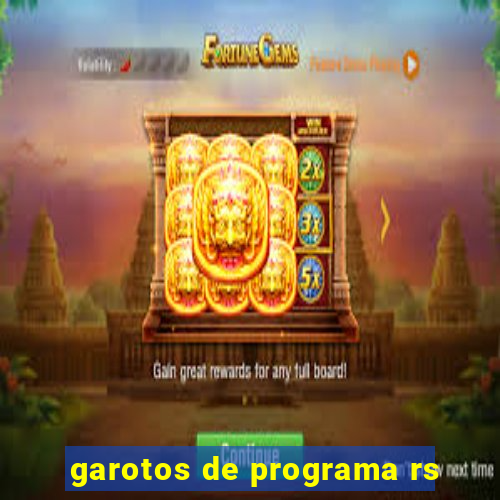 garotos de programa rs