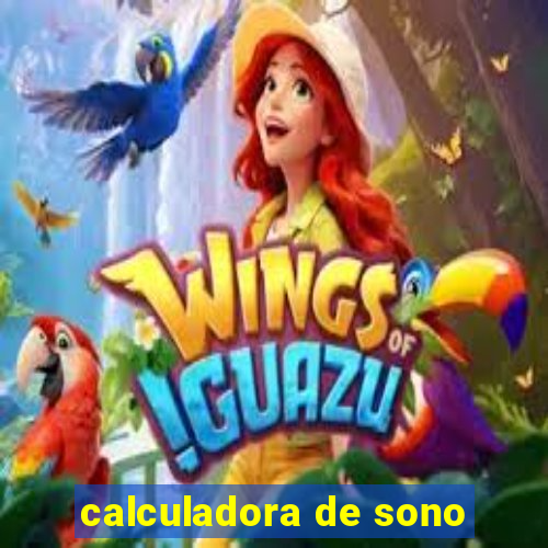 calculadora de sono