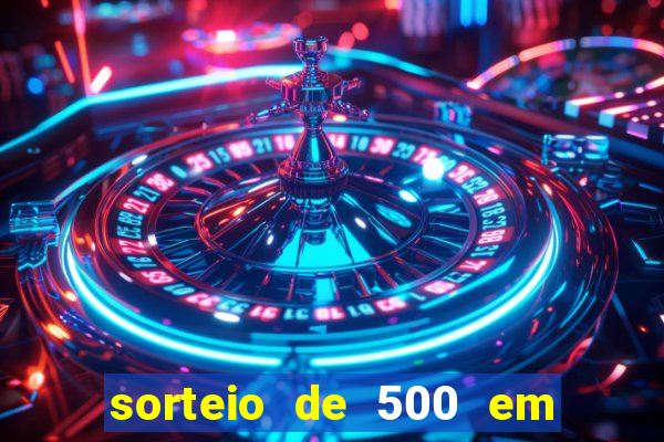 sorteio de 500 em cash toda segunda feira novibet