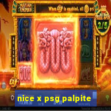 nice x psg palpite