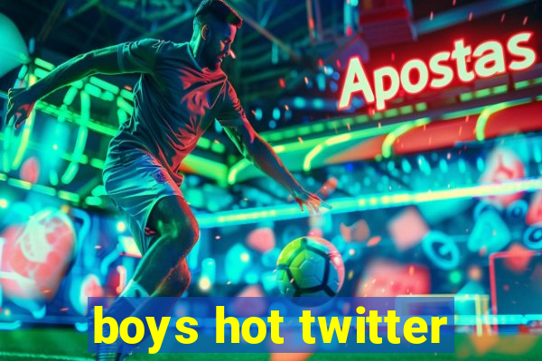 boys hot twitter