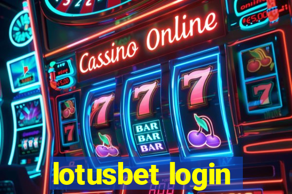 lotusbet login