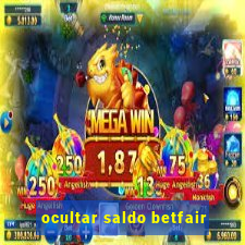 ocultar saldo betfair