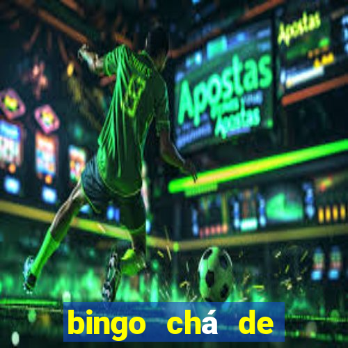 bingo chá de bebê excel