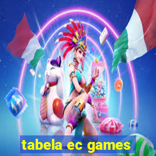 tabela ec games