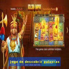 jogo de descobrir palavras