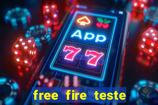 free fire teste grátis jogar agora