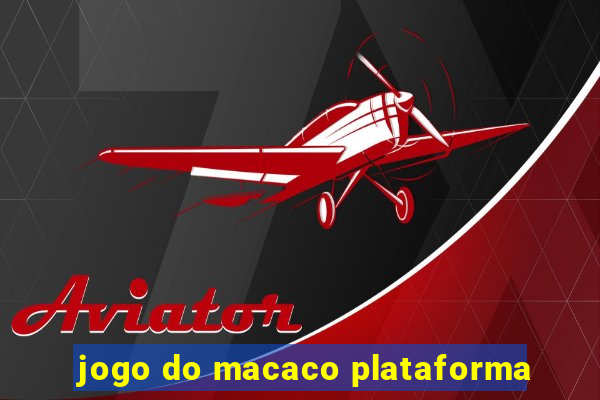 jogo do macaco plataforma