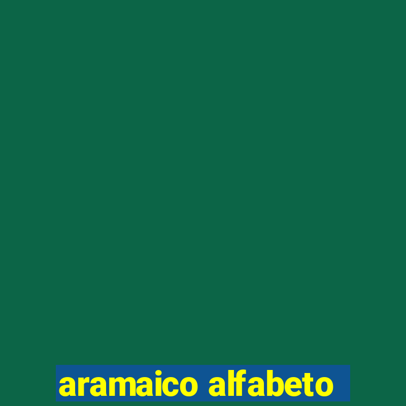 aramaico alfabeto